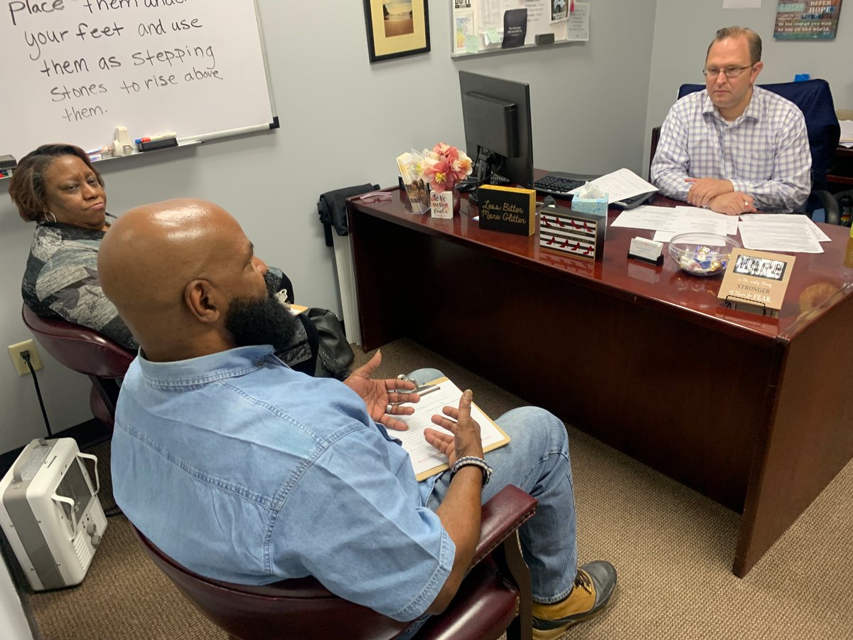 This week’s Competitive Edge is underway – here’s a look at today’s mock interview exercise!