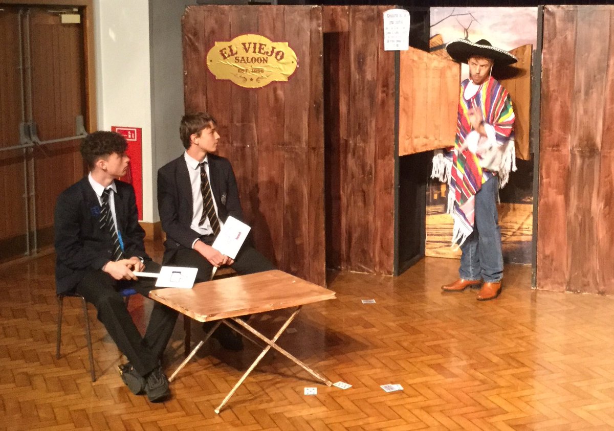 Fourth Form Spanish students enjoyed a show in Spanish by Onatti Theatre company. It was a great opportunity for our students to get involved and speaking Spanish <a href="/ReedsSchool/">Reed's School Cobham</a>