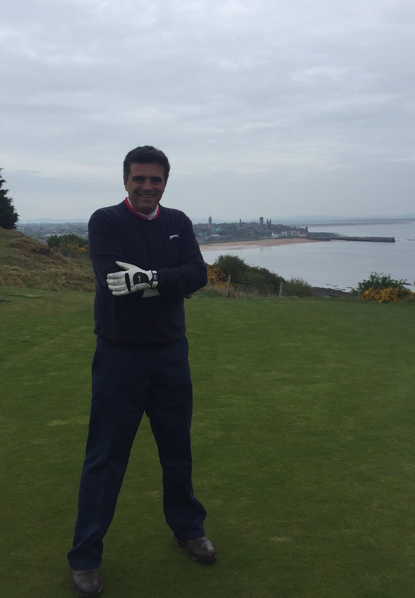 Kikogut's tweet photo. Día 5, #TheCastleCourse at @TheHomeofGolf. Campo moderno estilo links. Vistas impresionantes, día de despedida para disfrutar. Vuelta bajo control, 84 golpes. 5 días memorables y ganas de volver a casa! https://t.co/kzgrwFey1m