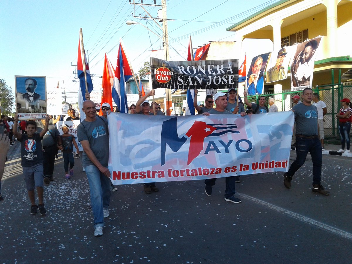 LiSoto8's tweet photo. Los trabajadores de las ciencias, energía y minas, las industrias, así como el sector campesino patentizaron el compromiso de fortalecer la labor sindical y la participación de los trabajadores en la gestión económica y productiva. #RadioRebelde61 #Telemayabeque #1CTC #1Mayo https://t.co/PlQwdR07Lg