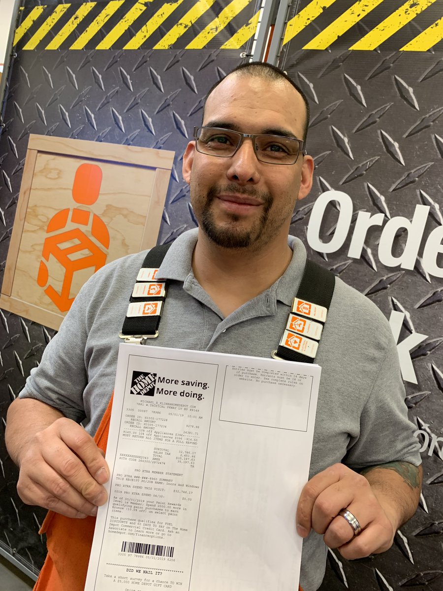 😮 WAY TO GO !!! Hector selling 33,000k today. This is what customer first stands for! @thdsaltarelli <a href="/TonjaBarnicle/">Tonja Barnicle</a> <a href="/Mike702378/">Michael Kline</a>