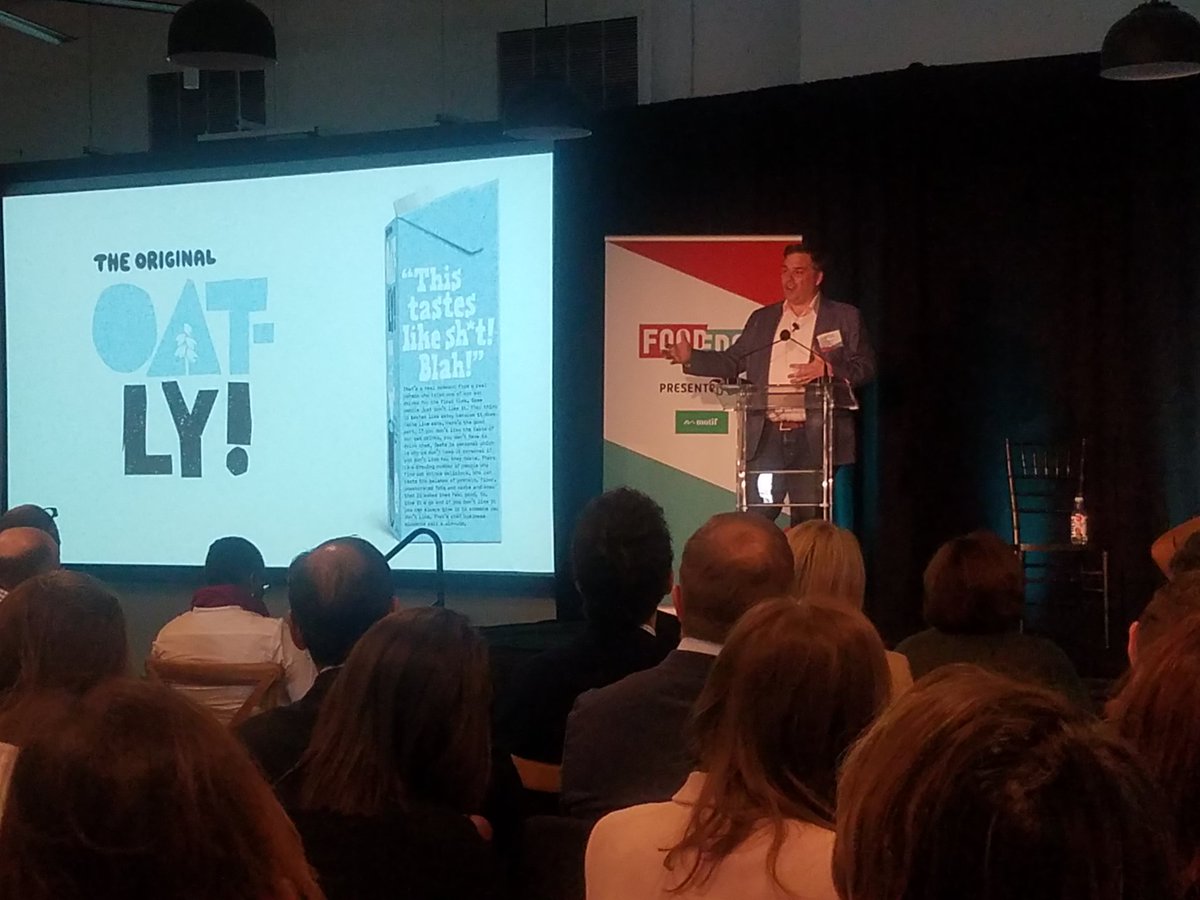 StartHubBoston's tweet photo. @Oatley GM's @MikeMessersmith gives opening keynote on The Future of Product Development and Food Branding #FOODEDGE2019 https://t.co/MZkmNbdjE1