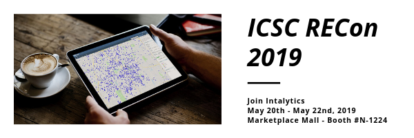 intalytics's tweet photo. Are you going to #ICSCRECon 2019? Connect with #TeamIntalytics at Booth # N-1224 https://t.co/MzoG7r3NYK