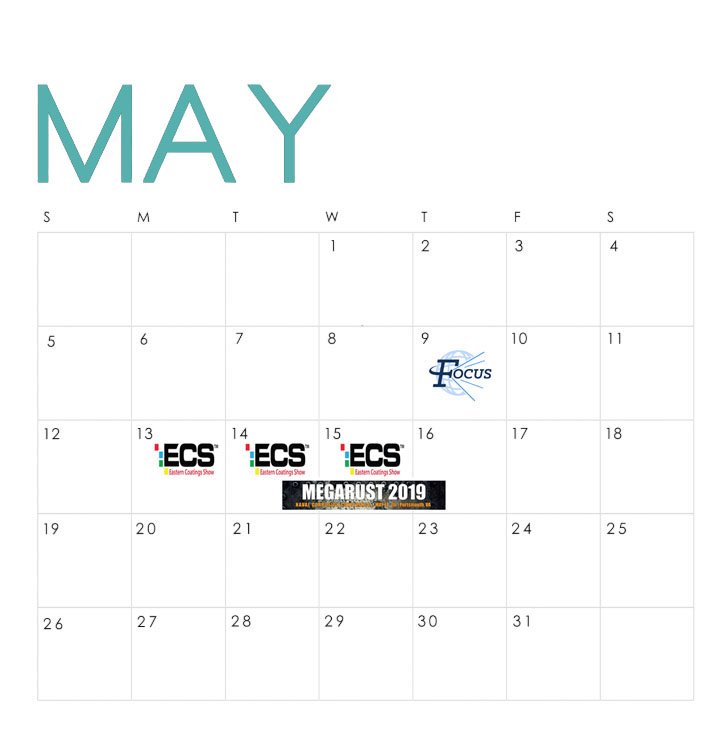 May is shaping up to be a busy month for ACT!  Be sure to stop by and visit us at our upcoming events - 

DSCT Focus - May 9th
Eastern Coatings Show - May 13th through May 15th
Megarust - May 14th through May 16th

#upcomingevents #tradeshows #coatings #testing #materialstesting