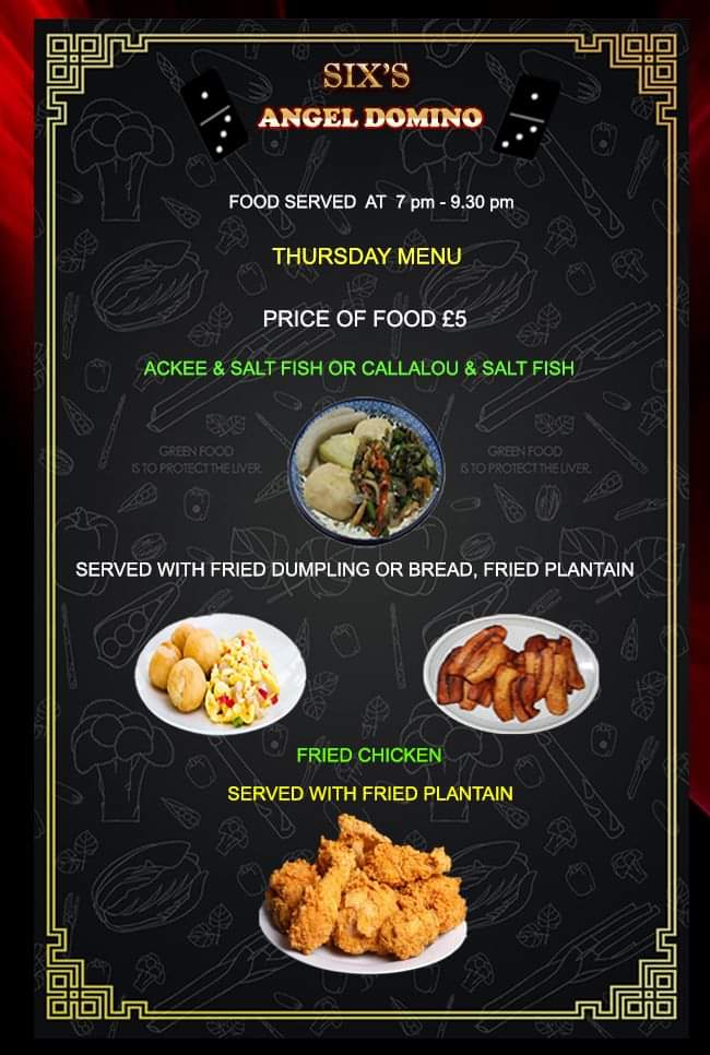 Come get your Caribbean Cuisine tomorrow at Club Sixs in Bedford #bedford #bedforduk #clubsixs #sixs #caribbeancuisine #westindianfood