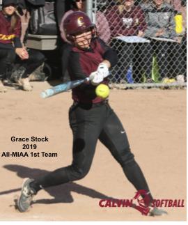 CalvinSoftball's tweet photo. Congrats to @CalvinSoftball's @G_Stock3 for being named 1st Team All-MIAA!! We are so proud of your hard work!! This is the second year in a row that Grace has received 1st team honors. #csb #Team44 #TdubC https://t.co/MdsfjWOuxR