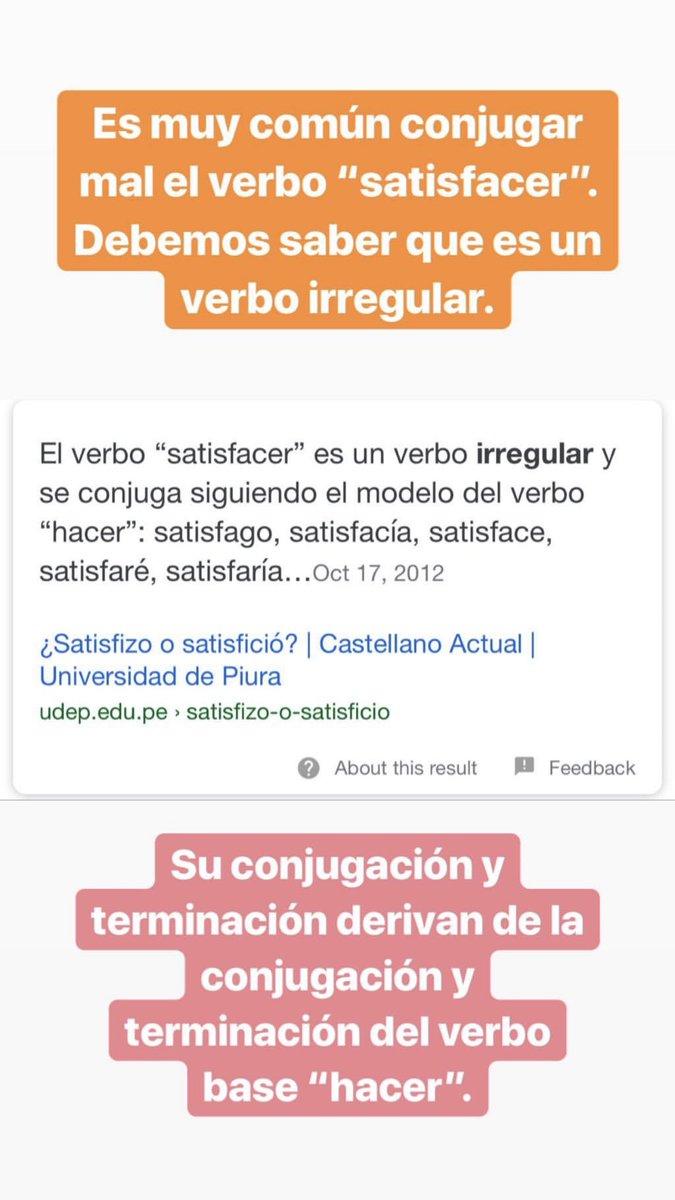 tu_datos's tweet image. El caso del verbo “satisfacer”.
