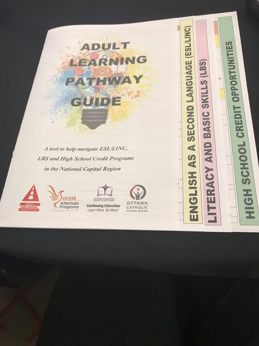 DrSandyYoumans's tweet photo. Such a great resource for helping community partners understand Adult Learning pathways! Wonderful work @OCDSB! #AdultEdMatters @eostaffdevnet @LorraineGodden1 @OttCatholicSB https://t.co/DPofX1FL86