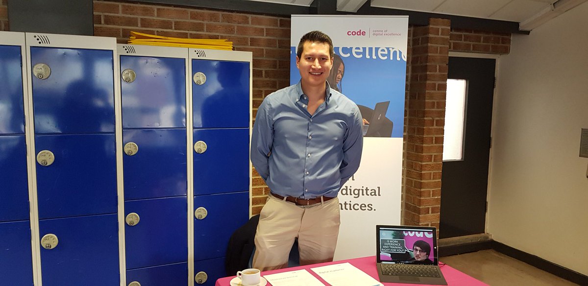 codeacuk's tweet image. Fantastic evening meeting lots of young digitally-minded talent at Carmel College (@CarmelUpdates) in #Darlington.
Thanks for having us! #TrainWithCode #FireItUp