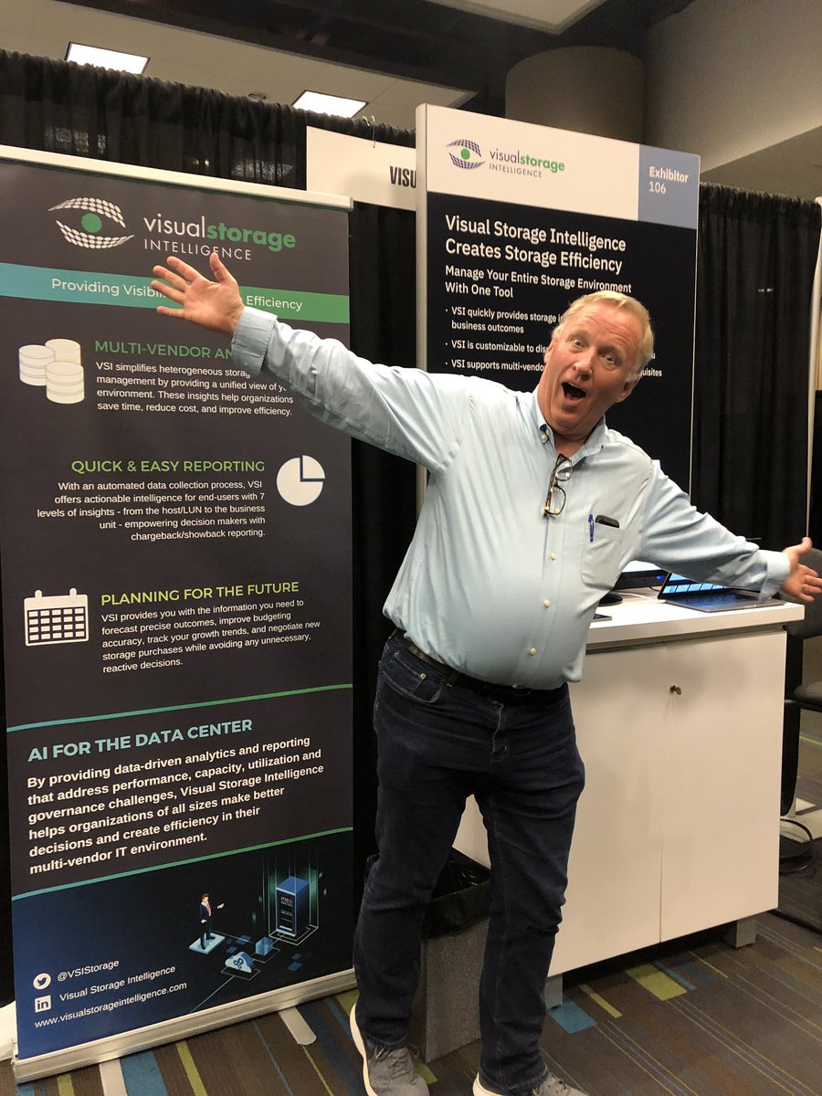 VisualOneIntel's tweet photo. The one and only @VanSymonsVSI is here at #IBMTechU! Stop by booth 106 and you can meet the genius behind VSI #RUNVSI https://t.co/3MHlMfvTLj