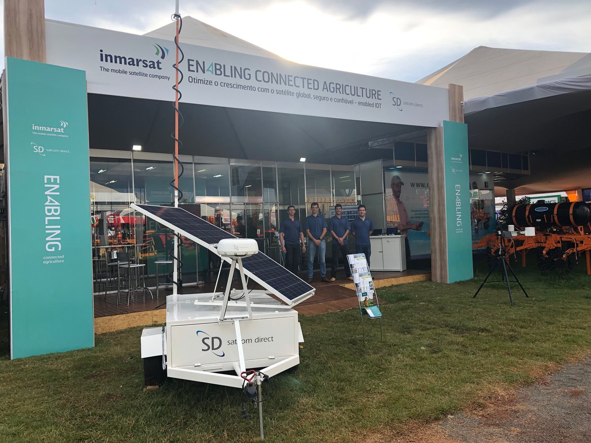 #AGRISHOW2019 Stop by to see demos of our connectivity solutions for remote locations that are integrated with telemetry, fleet management system, autopilot, applications and systems for monitoring of crops, fire monitoring, harvesting of forests &, and others.
#AGRISHOW #Brazil