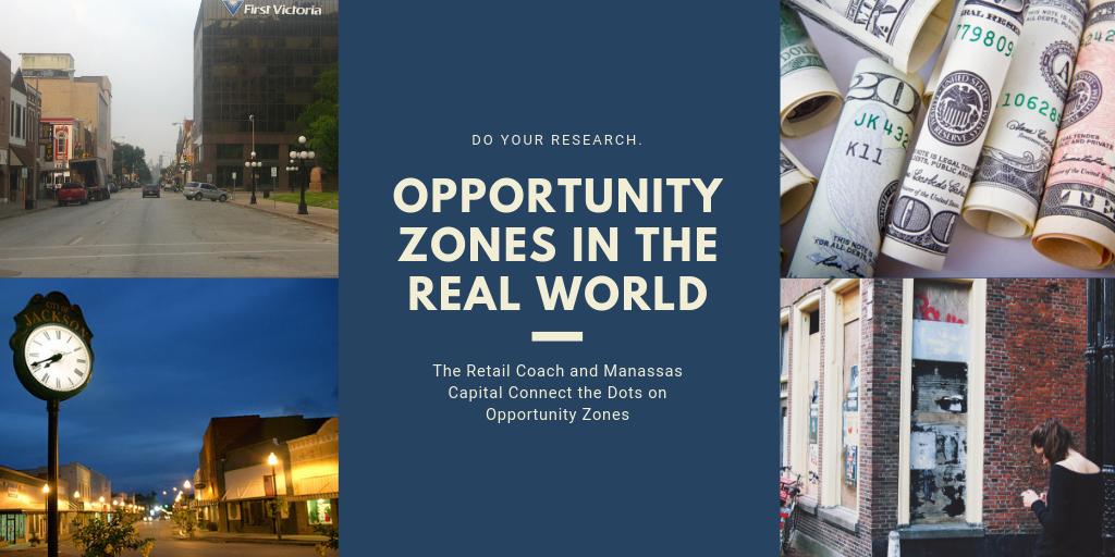 We have partnered with Manassas Capital, to help answer some real-world questions around Opportunity Zones. We touch on the basics and give you examples of how to leverage Opportunity Zones. ed.gr/bjmi9

#retaildevelopment #retail #EconDev #opportunityzone