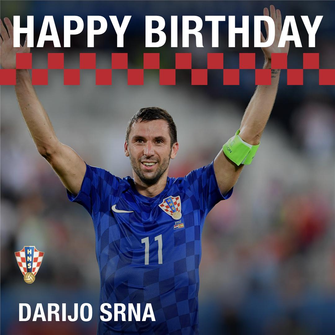 Happy birthday to former team captain and a legend of the Vatreni Darijo Srna!   