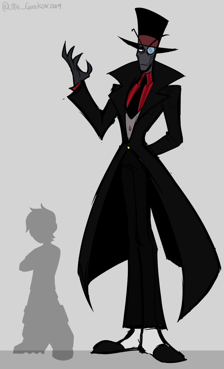 Little_GeeckOLD's tweet image. I got bored and drew Black Hat as if he's part of the classic Ben 10 show. Not perfect Man Of Action's art style but you get it
#Villainous