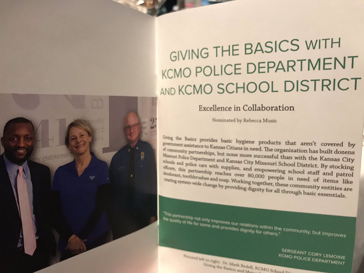 cslcares's tweet photo. Congratulations to our partners at @GivingtheBasics for their recognition as Excellence in Collaboration at today’s Philanthropy Awards! CSL is proud to be a distribution partner of Giving the Basics. #PowerOf1KC https://t.co/N24h008AZ0