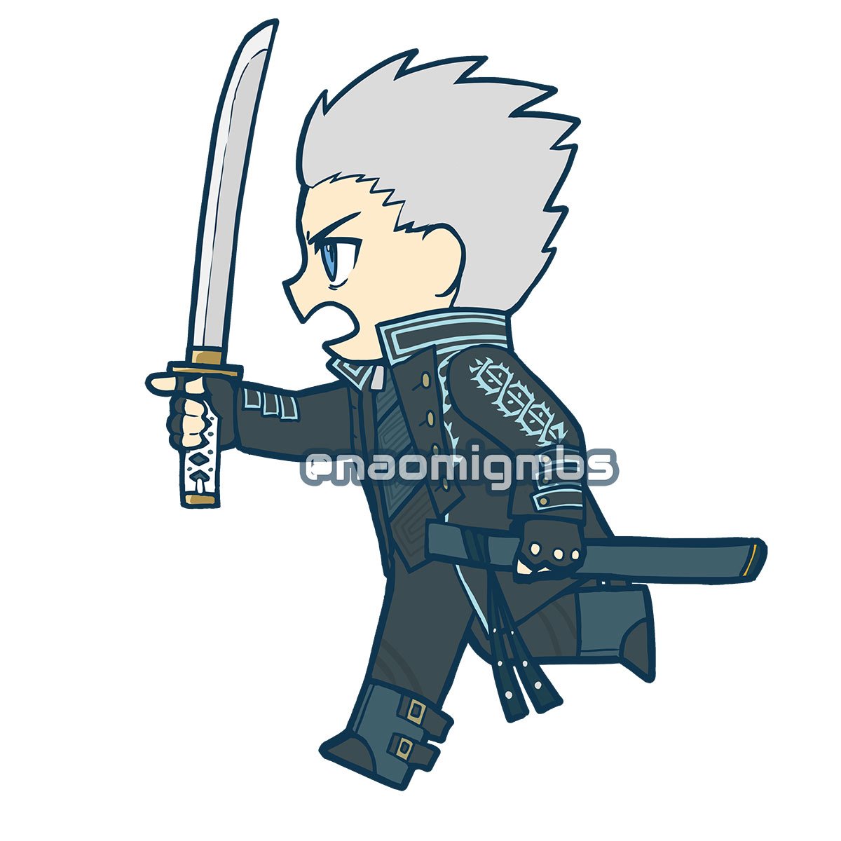 стикеры вергилий. стикеры вергилий. Devil may cry стикеры. вергилий devil may cry. верджил чиби.