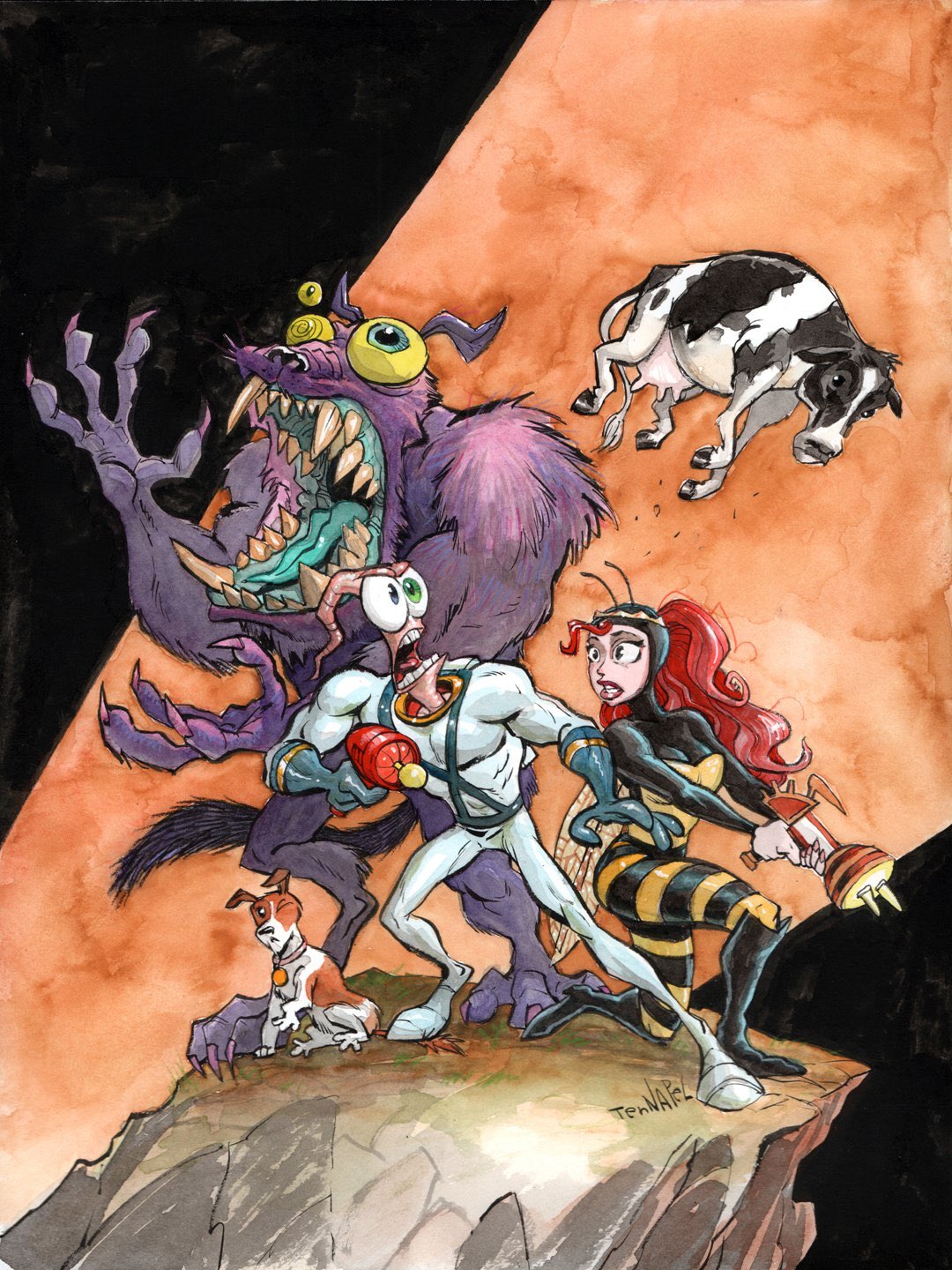 Earthworm Jim coming to Intellivision Amico. Find out more details on Paul Gale Network!