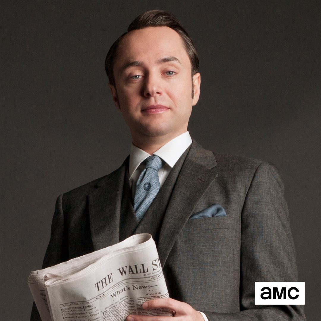 Happy birthday to the forward thinking mastermind of Sterling Cooper (Draper Pryce), Vincent Kartheiser!  