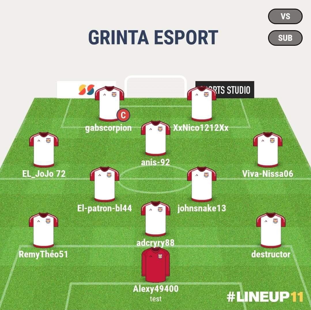 GrintaEsport's tweet photo. Compo d équipe 01/05/19 https://t.co/HN7JfunVJe
