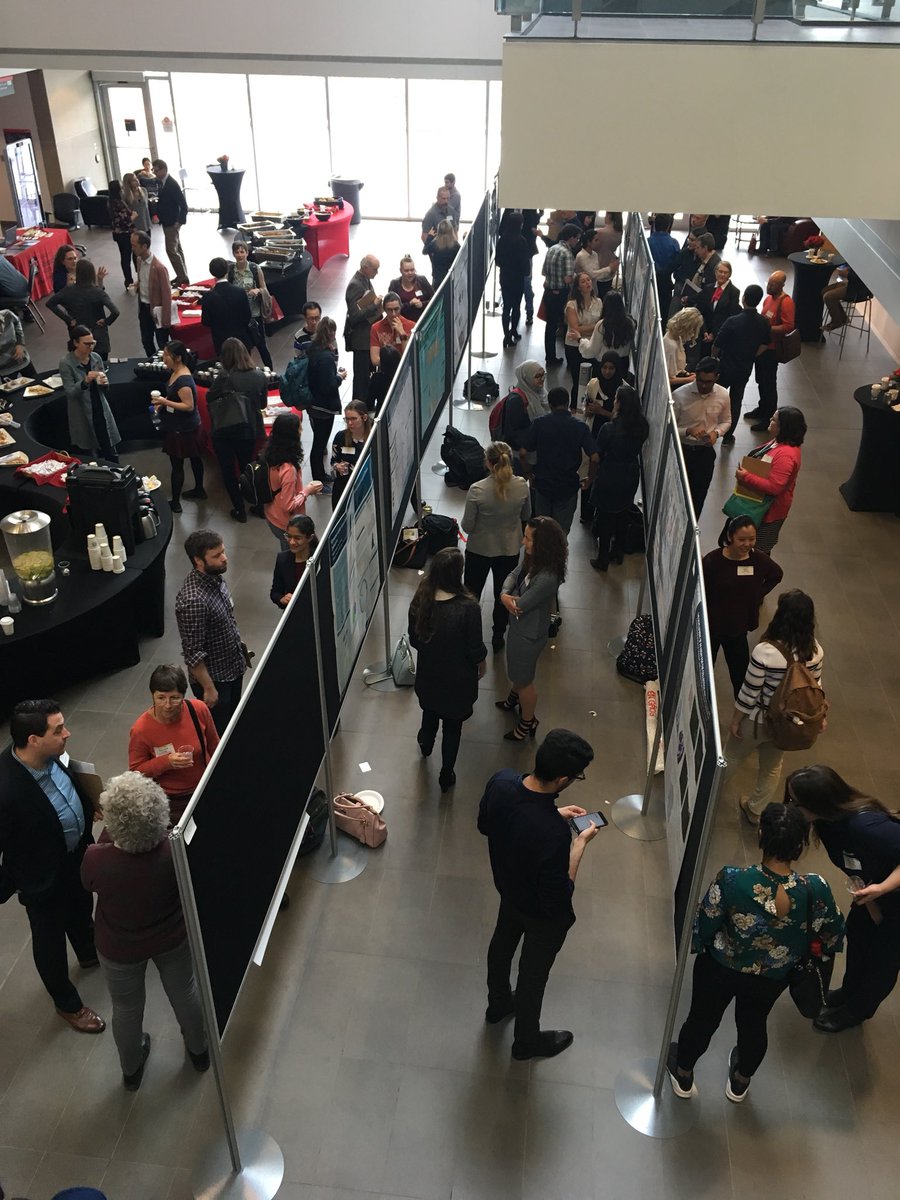 CarletonScience's tweet photo. Graduate and Undergraduate students from a wide variety of Faculties working hard as they are judged on their #research posters here at #LifeSci3 ! https://t.co/gvgxjsQKa7