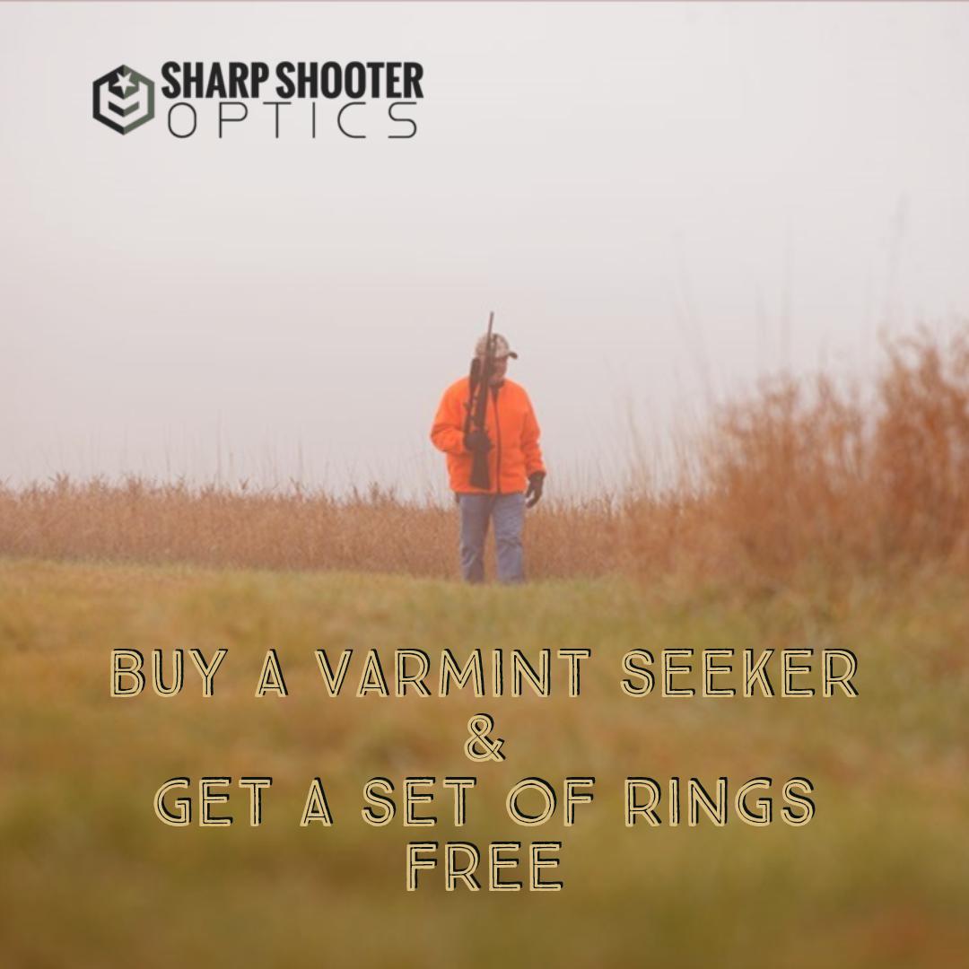 OpticsSharp's tweet photo. Get a set of ring mounts free when you purchase a varmint seeker scope during the month of May

https://t.co/L94oa6ZthN

https://t.co/RvRSYatIo8

https://t.co/GXIgdR6tf9

#varminthunting #hunting #scopes #riflescopes #shopforthehunt https://t.co/lqHcAozQdj