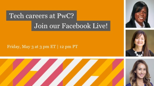 Yes! Tons of ‘em! Join us on May 3rd to hear from PwC technologists <a href="/jane94550/">xrxvenge</a>, <a href="/NicolePledger/">Nicole Pledger</a> and Jasmin Nijjer – they’ll share #careeradvice and answer your #techcareer questions. pwc.to/2WlMKru