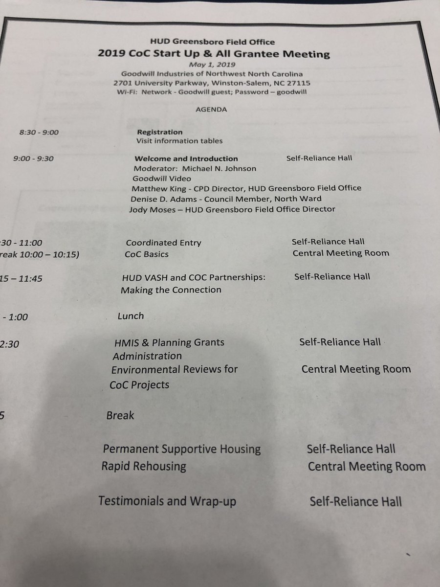 CapeFearCoC's tweet photo. #Continuingeducation is extremely important in this work. By attending conferences #CoC all around #NorthCarolina get to come together and share #ideas and #create #innovative #solutions to #endinghomelessness! #homeless #HUD #collaboration #teamworkmakesthedreamwork https://t.co/jgOmFnJze2