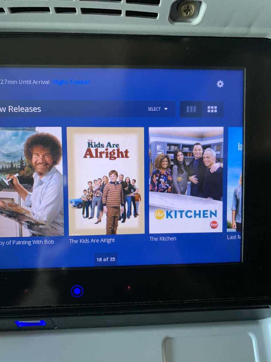 violinstephanie's tweet photo. I absolutely hate flying. One of my least favorite things to do. Luckily, during my last flight I was able to distract myself with #TheKidsAreAlright!!! Yay @Delta for offering it in-flight!!! Please renew this show. It’s literally the only one I watch on purpose. 😂 https://t.co/8REGSIPU45