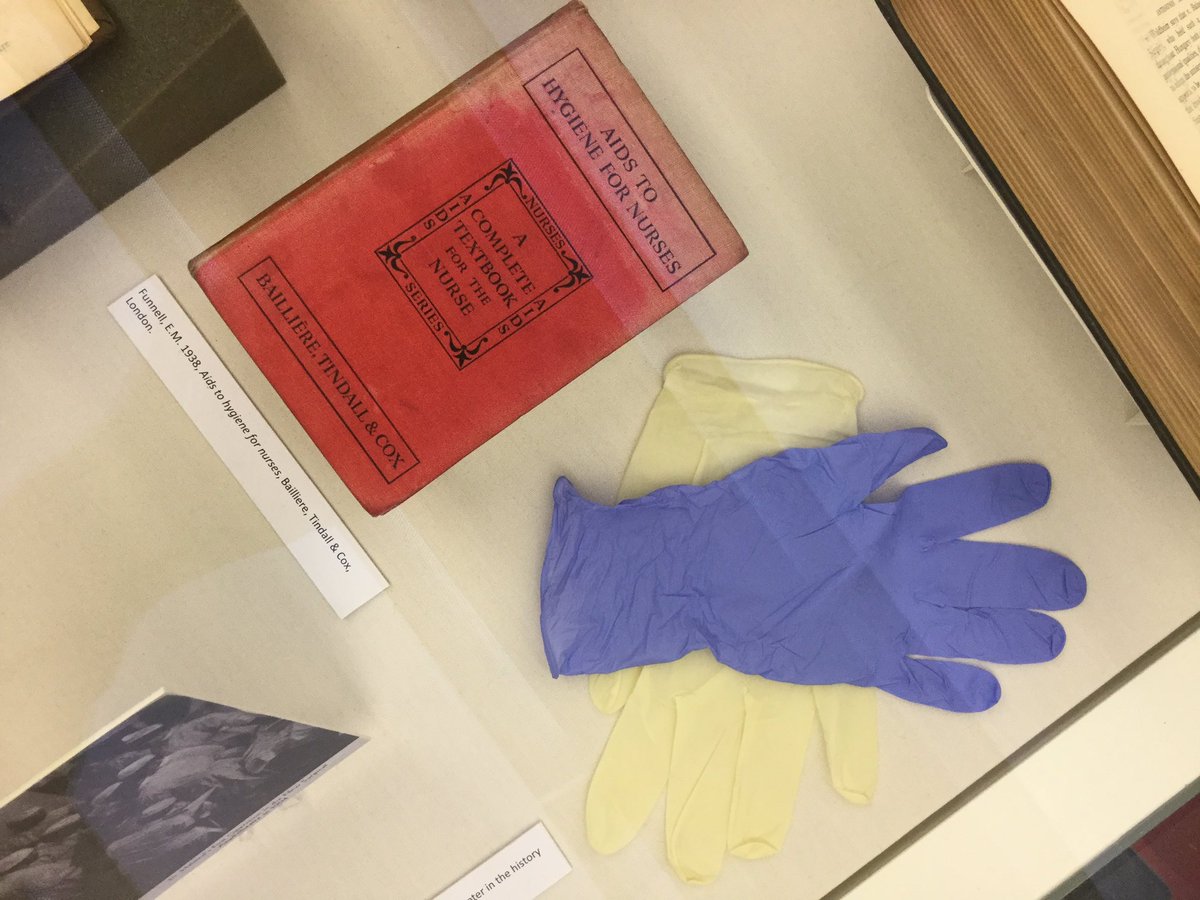 RCNLibraries's tweet image. Check out our Glove Awareness Week display @theRCN 🥳

We’re throwing down the gauntlet to libraries, archives &amp;amp; museums everywhere to ’share the glove’!

🖐️🖐🏿🖐🏼#GAW19🖐🏽🖐🏾🖐🏻

@BHAandM @OldOpTheatre @RCPSGheritage @RCPEHeritage @WellcomeLibrary @natlibscot @NLWales @LibrariesNI 👋