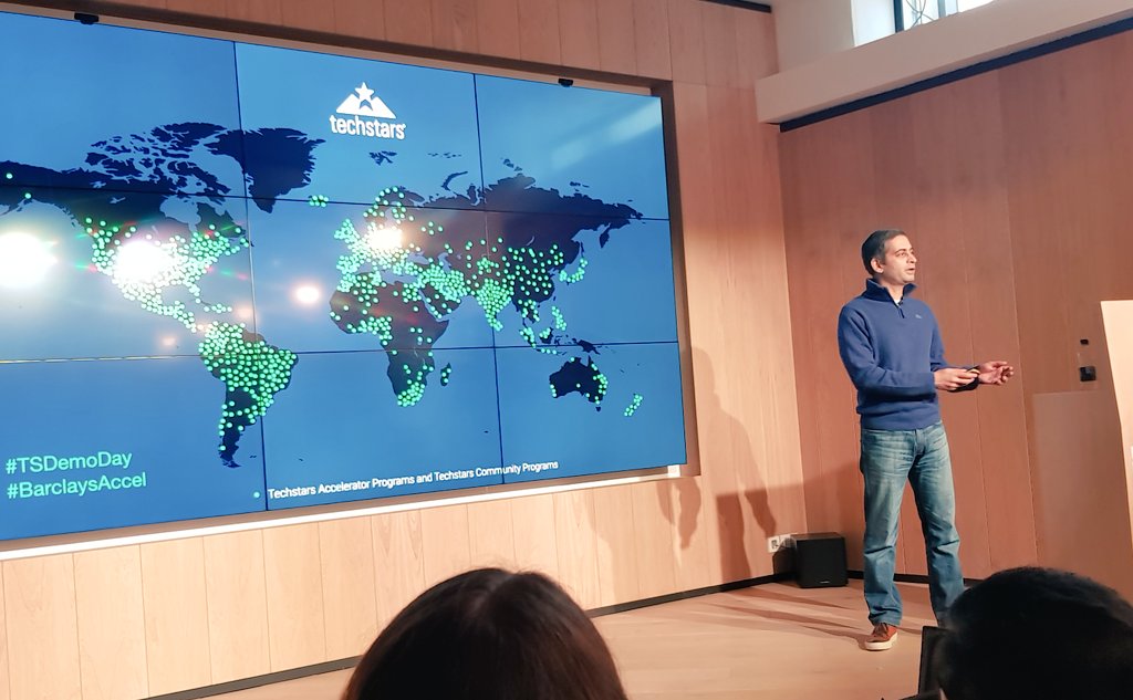 "Champagne outcomes. Processo prices." Kartik Varma @BarclaysLDN on #BarclaysAccel at #TSDemoDay for #UKFW19. Their portfolio's market cap is over $1bn USD now! Well done team! 👏🏼👏🏼

#tech #innovation #techfin #fintech