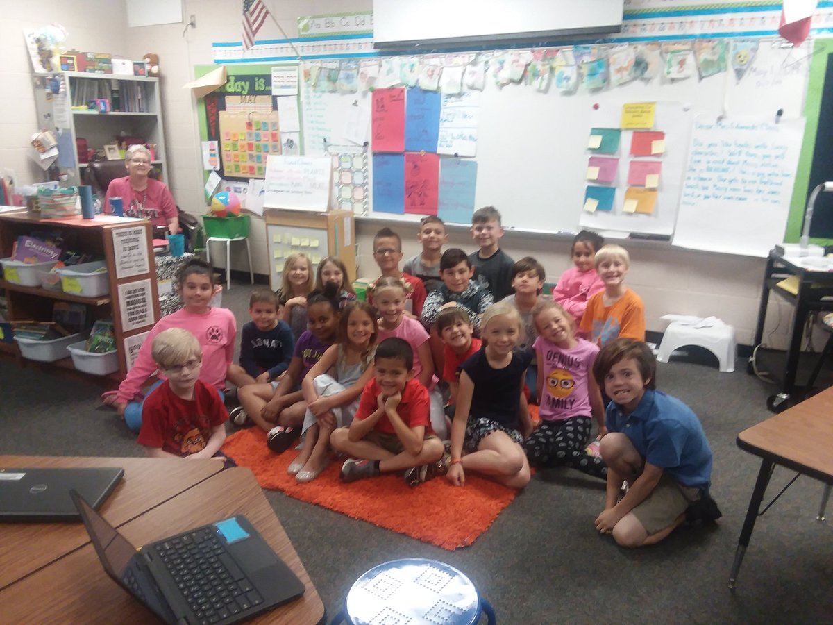 njkrueger's tweet photo. We love having Kelso's Kids 5th graders lead our Morning Meetings each Wedneaday @JustinJags 
#StudentLeadership @NorthwestISD 
@charliegarret11 
@KelsosChoice https://t.co/JMoerV6nyz