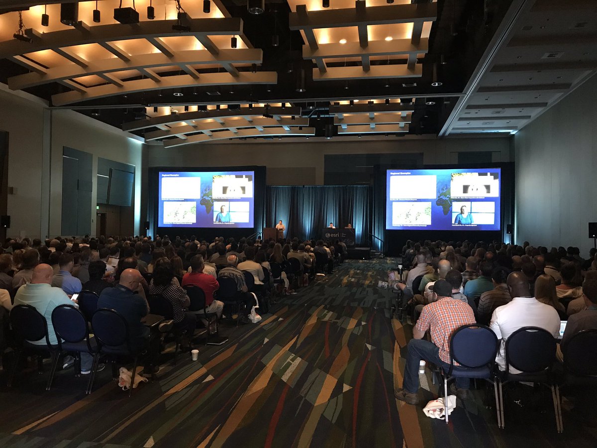 MikeDyerGIS's tweet photo. 600+ GIS professionals are gathered in West Palm Beach, FL for the #Esri Southeast User Conference #SEUC https://t.co/CzdJRmfBhu