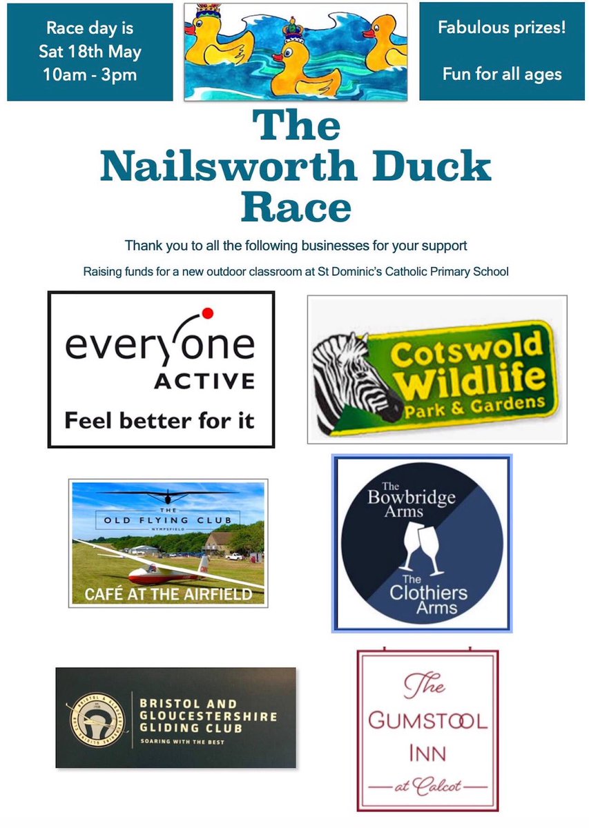 NailsworthThe's tweet photo. Not long now until the Duck Race - great fun for all the family and some fantastic prizes on offer 🦆🐥. https://t.co/hX11aOfkIU