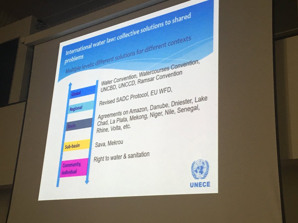 Shared water resources are not only risk for conflict - they are opportunities for cooperation, solutions and peace! #TransboundaryWaters #WaterGovernance #WaterDiplomacy ⁦@siwi_water⁩ ⁦@UNECE_Water⁩