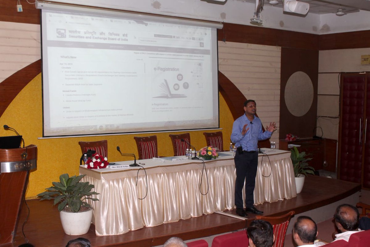 sethia_hitesh's tweet image. Conducted a one day program for BSE Insitute Limited on &quot;Capital Market and Investigations&quot; for Mumbai Police - Economic Offences Wing @BSEInstitute @BSEIndia @MumbaiPolice