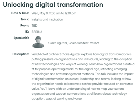 ClaireAgutter's tweet image. Places are going fast! Register now to join me at #knowledge19 next week and hear about unlocking #digitaltransformation , 11.30am Weds May 8th

knowledge.servicenow.com