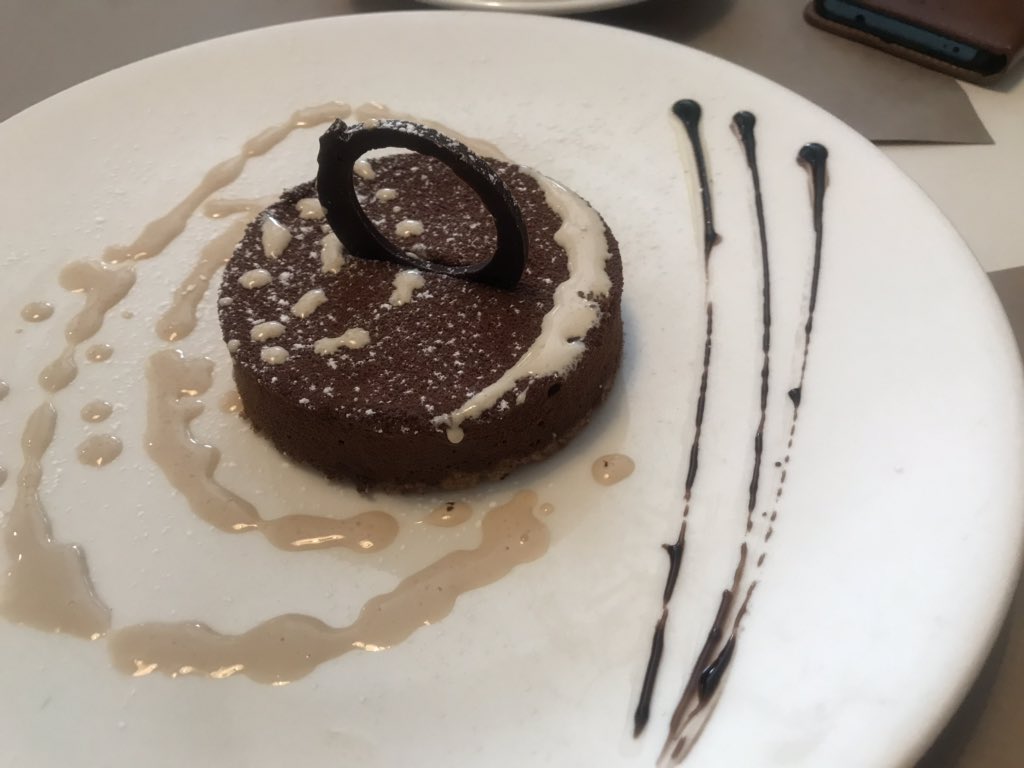 Shubhra Gupta A Working May Day Perked Up By A Pit Stop At One Of My Favourite Eating Spots With A Flavoursome Gazpacho And A Bailey S Doused Dessert Cafediva Gazpacho Summersoup