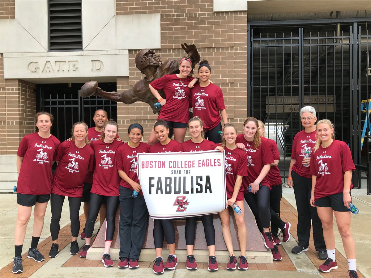 BCforFabuLisa's tweet photo. Thanks to @BC_WSOC for the support of #Fabulisa https://t.co/XFUzfH8Ydz