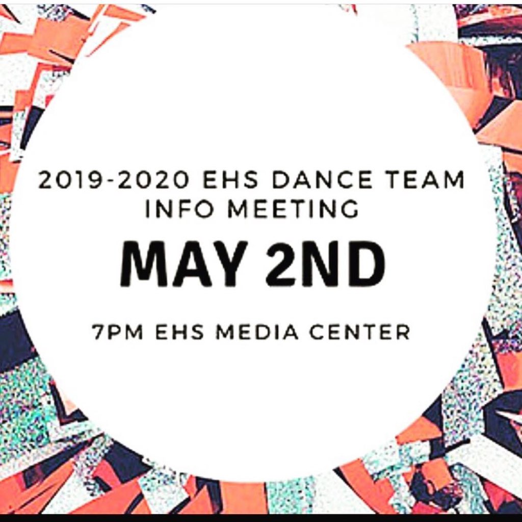 ehsdancerocks's tweet image. If you’re interested in trying out for dance team, come join us at our info meeting tomorrow!
