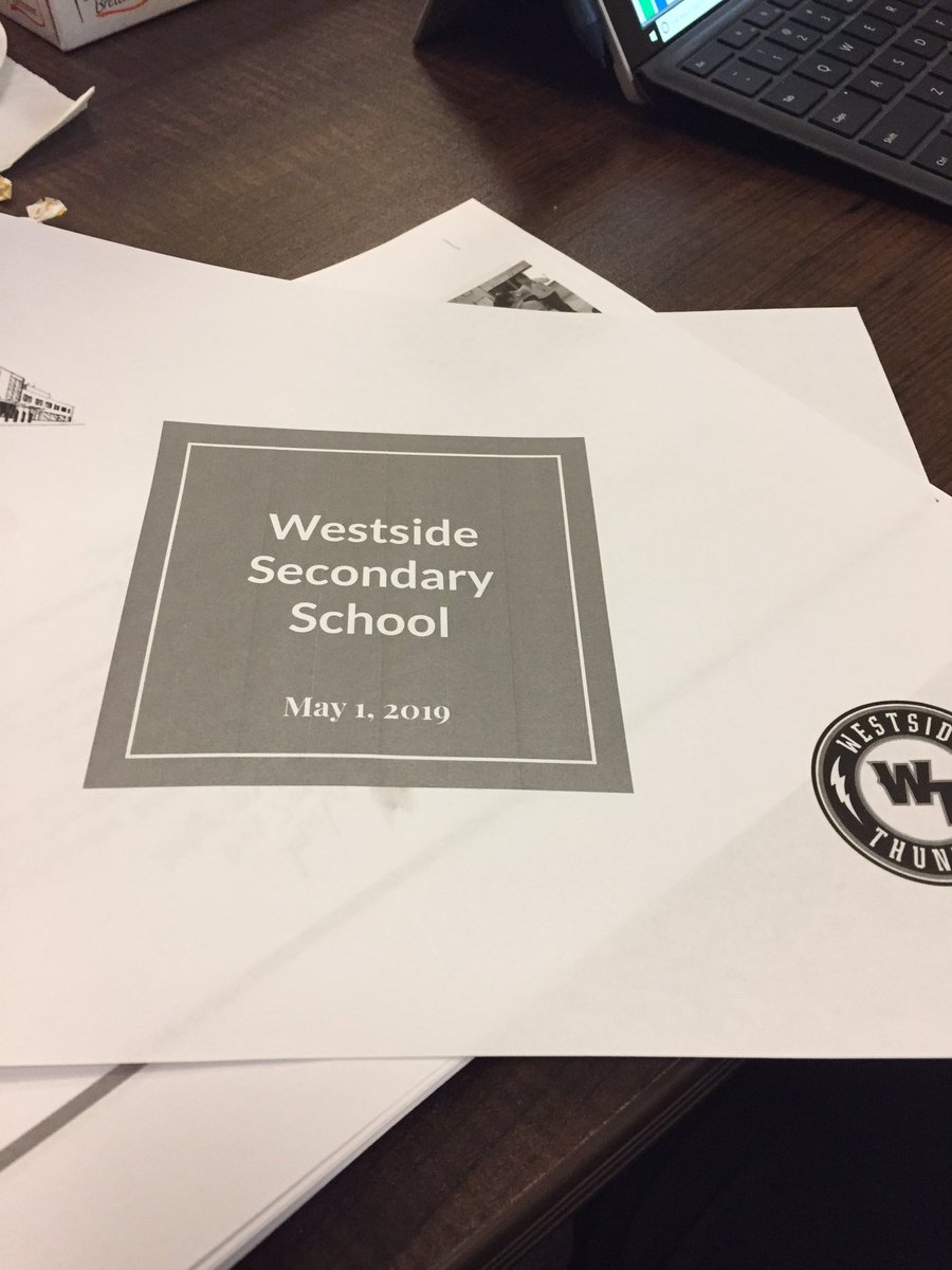 Excited to present <a href="/WestsideThunder/">Westside Secondary</a> work today on knowledge building with LSA. #lovelearning #beststaff