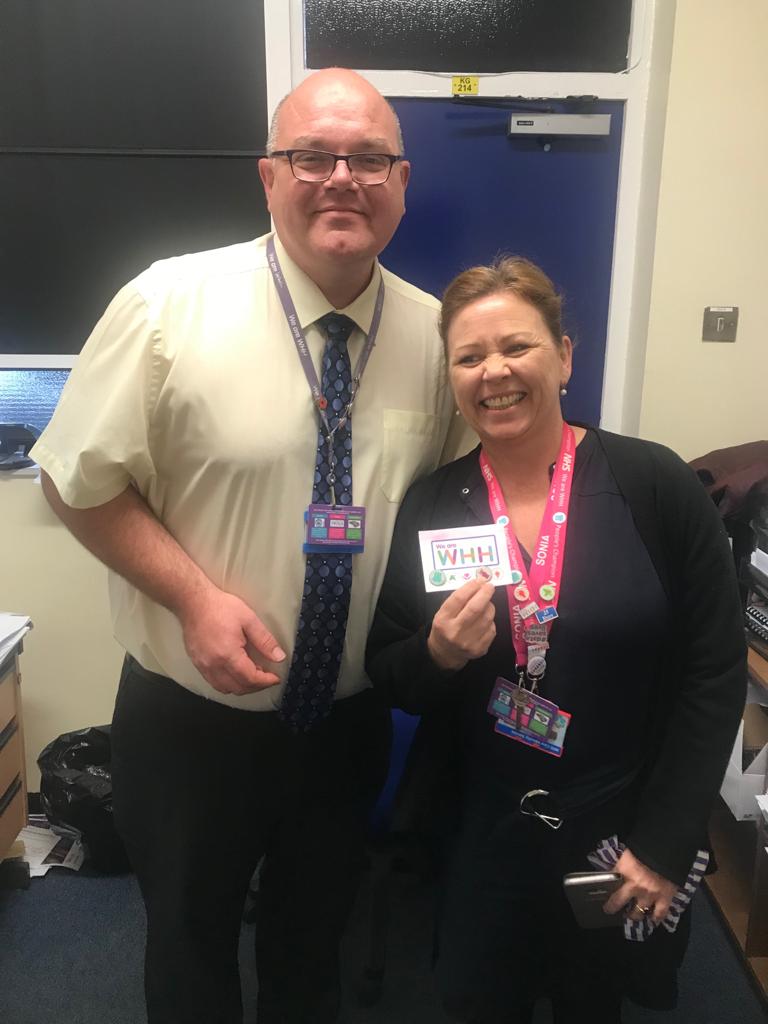WHHPeople's tweet photo. Look what our amazing Manager just received yet again another 2 badges 🙌👏#LiAbethechange #safeguarding #wraptraining @Mel_Pickup @michellecloney1 @johng1971 @mrswendyturner2 https://t.co/UOgWvTcFzC