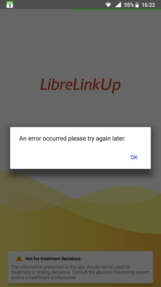 yuccaldo's tweet image. It&apos;s already 1st of May,  still doesn&apos;t work, #LibreLinkUp always crashes on startup &amp;amp; doesn&apos;t connect, no BG  data from the sensor that is in patients hand for a week now,  @AbbottGlobal is causing life-threatening situations to thousands of @FreeStyleDiabet users.  #T1D #fail