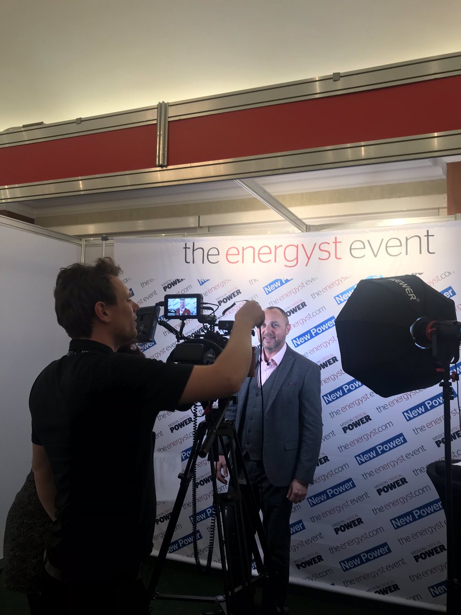 GridBeyond_'s tweet photo. To round up after our session on ‘Demystifying DSR’ on the @ICopsnetwrk #ICONFringe stage, Wayne interviews with Louise Frampton for @EnergystMedia at the @EnergystEvent #DSR #EnergystEvent https://t.co/evW74eSCku