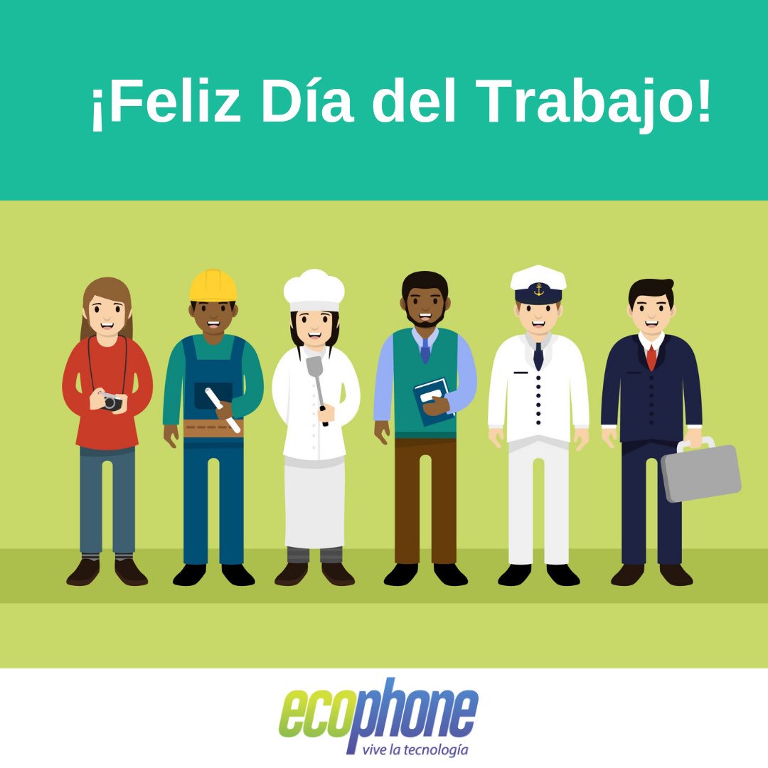 ecophoneec's tweet photo. #FelizDíaDelTrabajo

¡Porque los trabajadores hacemos grande a nuestro país! #EcuadorTrabajaUnido https://t.co/U2zrLNBcWf