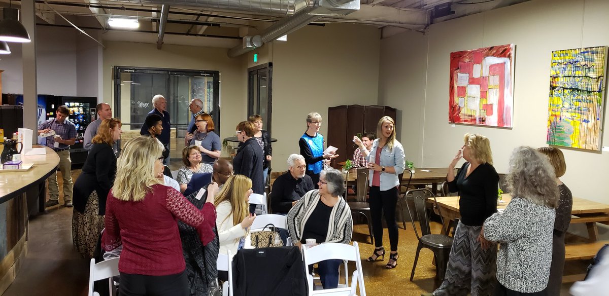 Great event this morning and great chocolate from Rebecca Graham. <a href="/i_werx/">iWerx</a> @NKCBC