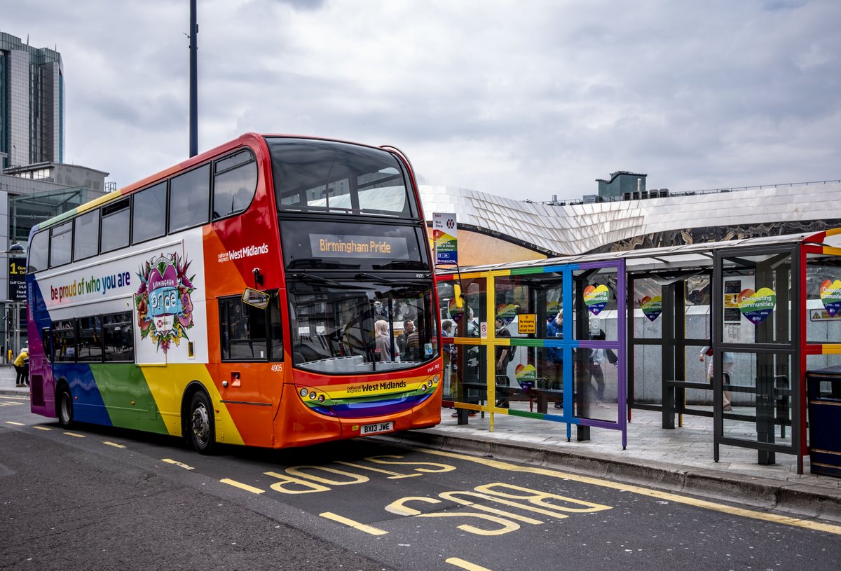 Richie_ZM's tweet photo. I love this city. #Pride #PrideBus #PrideBusStop :o) https://t.co/XbqM9k3fNC