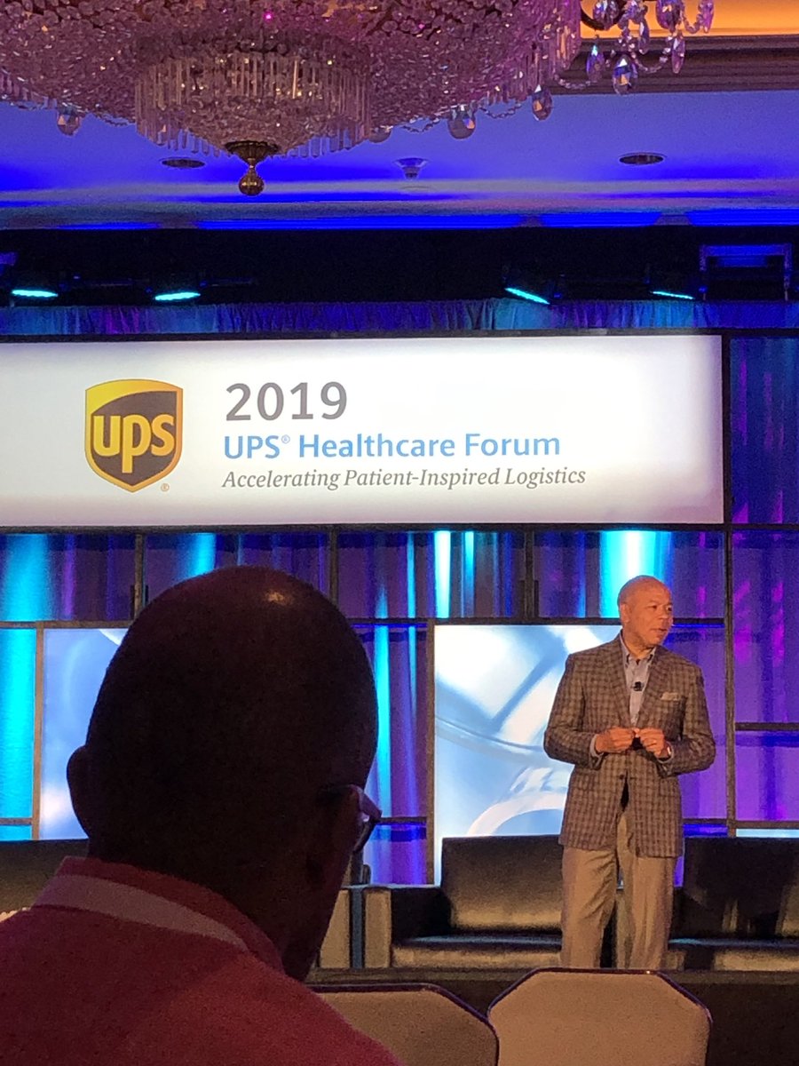 The annual UPS Healthcare Forum bringing industry leaders together. Addressing the attendees in the opening session Chief Marketing Officer Kevin Warren. At UPS we are changing the face of the Healthcare Supply Chain. Where it is a patient not a package!