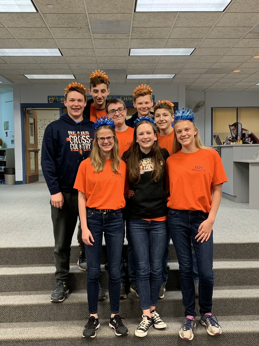 8th Grade Scholastic Team heading off the to County Meet...Go Bears! <a href="/HBMBears/">BeardsleyBears</a> #beardsleypride