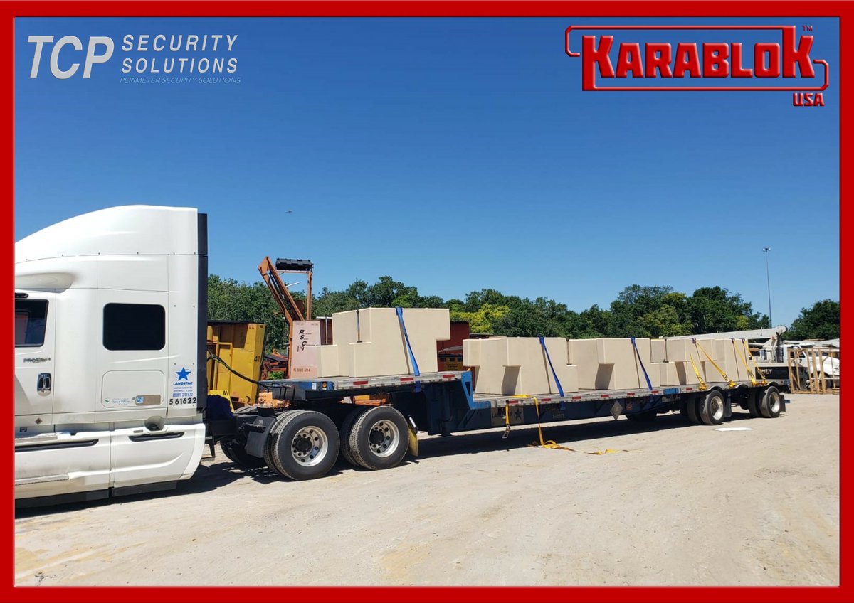 Excited and proud that the first KarabloK project in the USA is loaded up ready for shipping.
Watch this space for more pictures and video!
#KarabloK #barrierssavelives #protectpublicspaces #barrier #hostilevehiclemitigation #freedomnotfortress #IWA14 #PAS68 #K12 #HVM