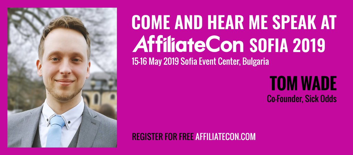 TomWade's tweet photo. This month I'll be speaking on a panel in Sofia at @AffiliateCon1. It will be all about esports fans, demographics and the industry!
Let me know if you're going to be there, would love to catch up!
#esports #speaking #affiliatecon #conference https://t.co/JSVzj9v2Jg